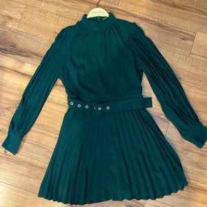 Forrest Green Pleated dress